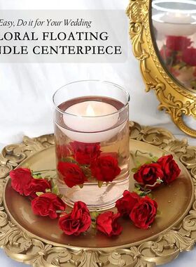 Eletr?nico LED Floating Tea Light, vela cintilante, alimenta