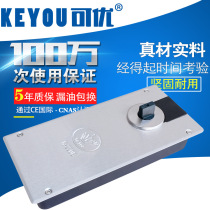 Excellent 220B ground spring aluminium alloy door ground hinged without frame with frame glass door spring bearing 90KG ground shaft