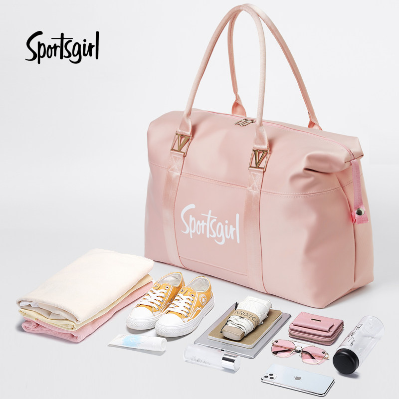 sportsgirl大容量女短途手提收纳包 sportsgirl旅行袋