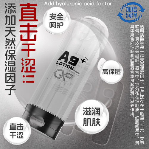 日本GXP银离子人体润滑油液剂夫妻用品成人情趣男用免洗水溶专用 - 图1