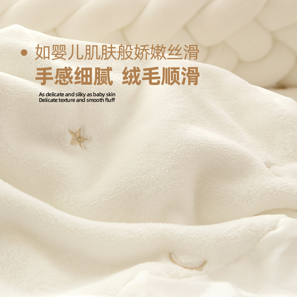 婴儿床床笠宝宝拼接床床笠幼儿园床单秋冬牛奶绒法兰绒儿童床垫罩,淘宝优惠券,粉丝福利购,淘宝优惠卷