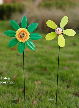 速发美式户外塑料花朵果蔬花插庭院造景花园插土装饰摆件院子台布