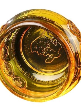 速发水晶彩色关宝盆家居客厅摆开装饰礼品如意元宝玄聚办公室件业