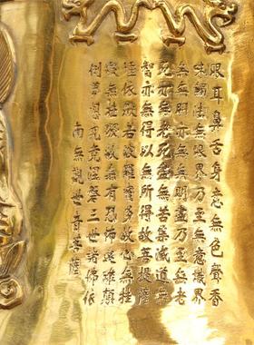 速发纯铜钟西方三圣心经大铃铛警钟大祥风铃塔角龙凤呈门钟钟挂件