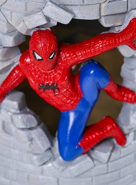 速发蜘蛛侠电夜灯灯生日礼小影装偶玩饰品摆件台