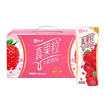 蒙牛真果粒牛奶饮品250g*12盒*3