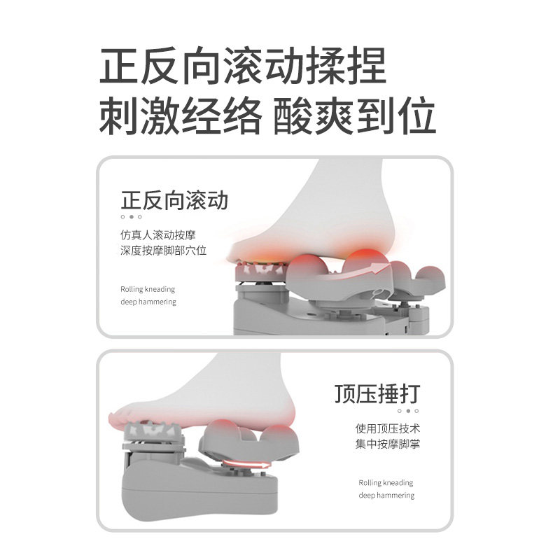 ppw全自动足疗机穴位家用仪按摩器 聚尚家居专营按摩足疗机