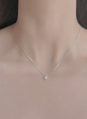 高级感花朵项链锁骨链