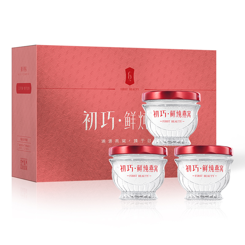 初巧鲜炖季套餐70g*36瓶孕妇燕窝 初巧即食燕窝
