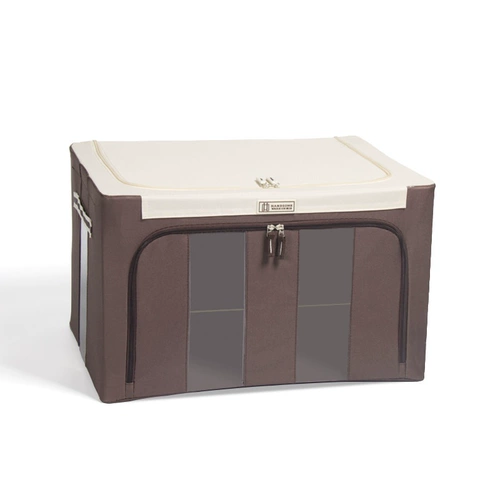 Водонепроницаемый большой ящик для хранения, складная стальная рама из нетканого материала, ткань оксфорд