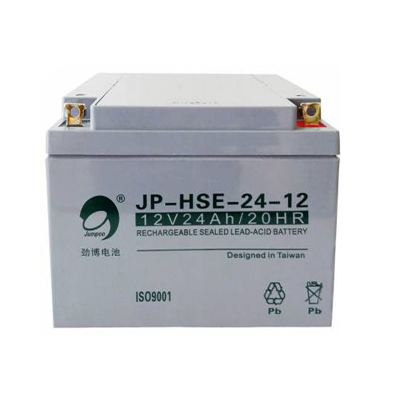 劲博JP-HSE-24-12蓄电池12V24Ah电瓶消防主机JP-6-FM-24控制柜 - 图3