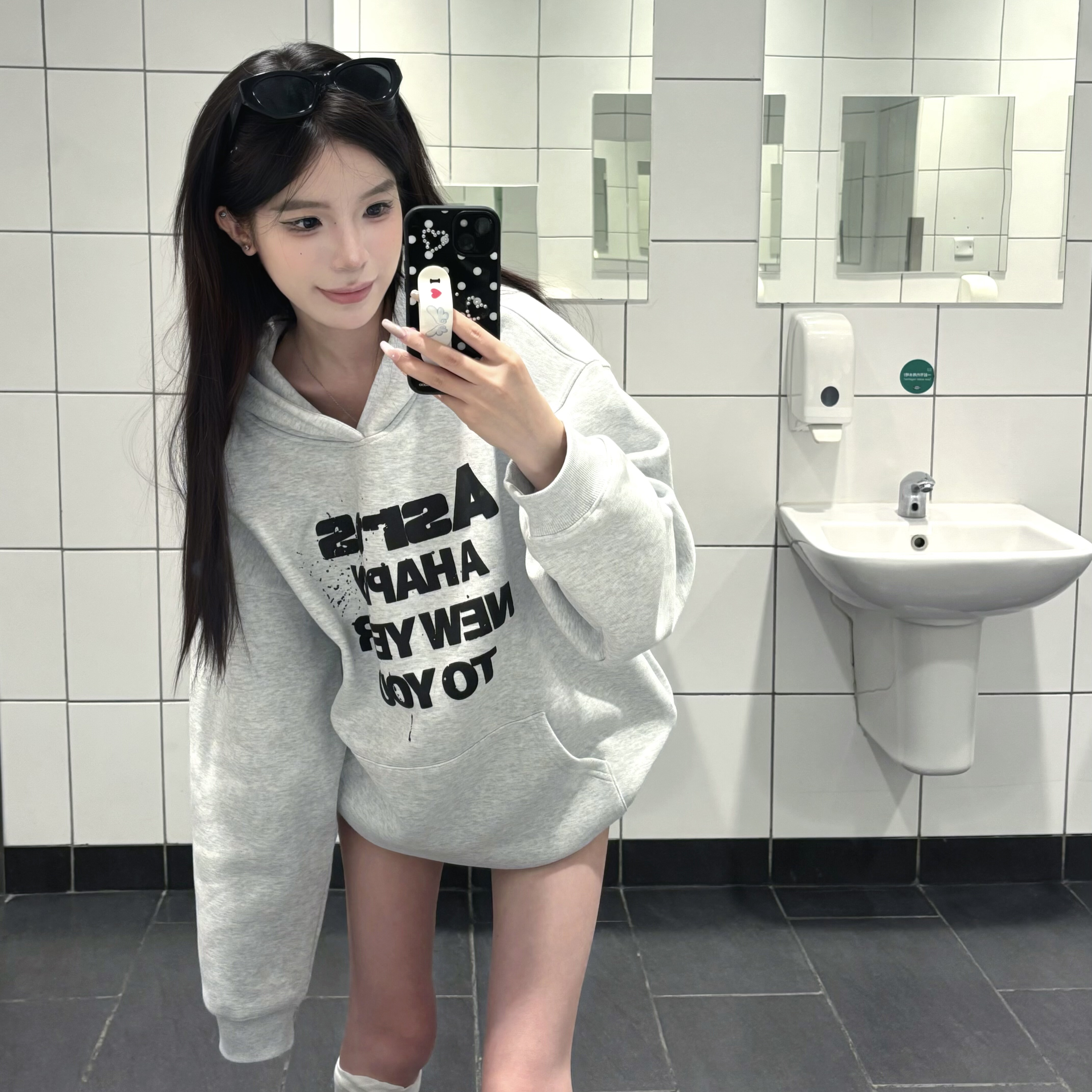 重磅 Asrts限定新款小众美式潮牌宽松情侣红色加厚连帽卫衣女外套,淘宝优惠券,粉丝福利购,淘宝优惠卷