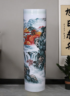 陶瓷落地大花瓶中式家居