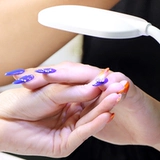 Светодиодные профессиональные накладные ногти, быстросохнущая терапевтическая лампа для маникюра