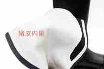 New autumn and winter equestrian equipment supplies horseback riding training boots professional riding boots long version children horse boots real cow leather long