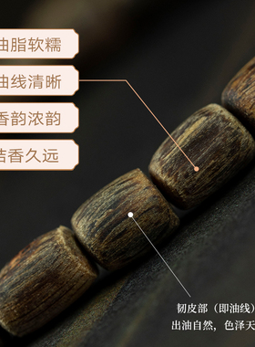 佑匠越南芽庄奇楠随形手串