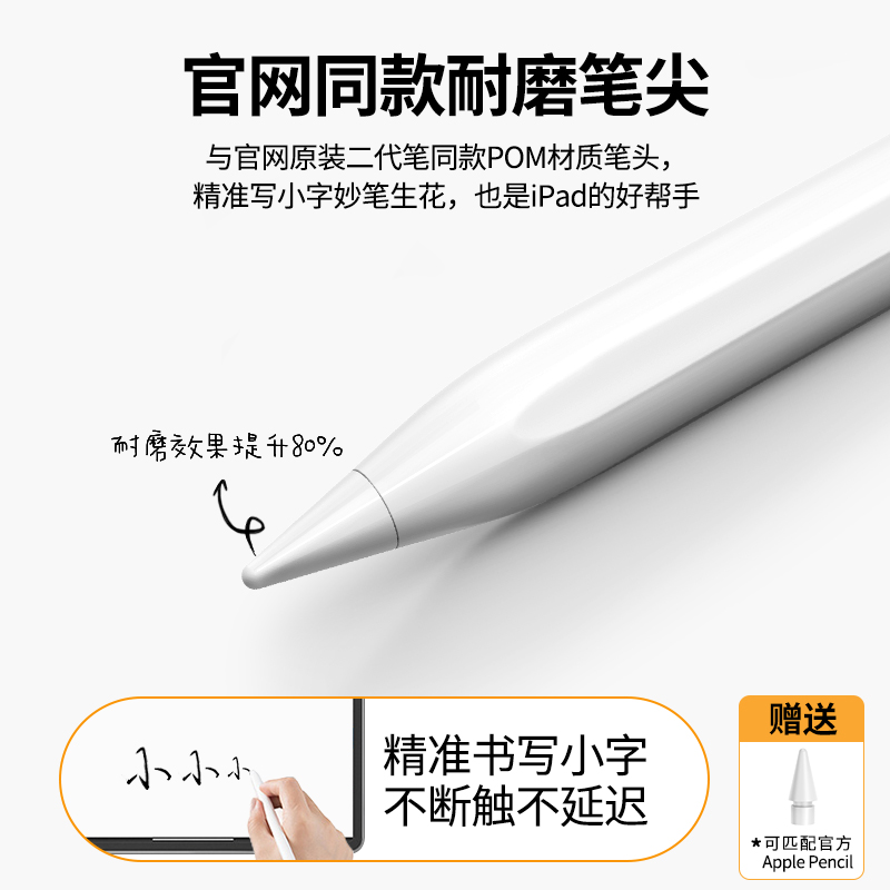 【包邮】倍思电容笔ipad触控笔平板applepencil一代air二代手写笔 - 图0