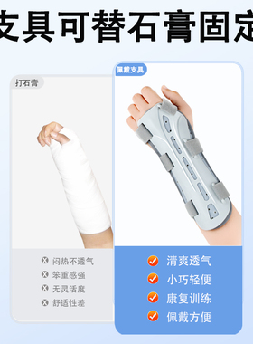 骆夫特腕关节固定支具护腕尺桡骨腕部骨折损伤康复护套手腕固定器