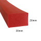 Hebei old store high temperature resistant elastic silicone foam strips