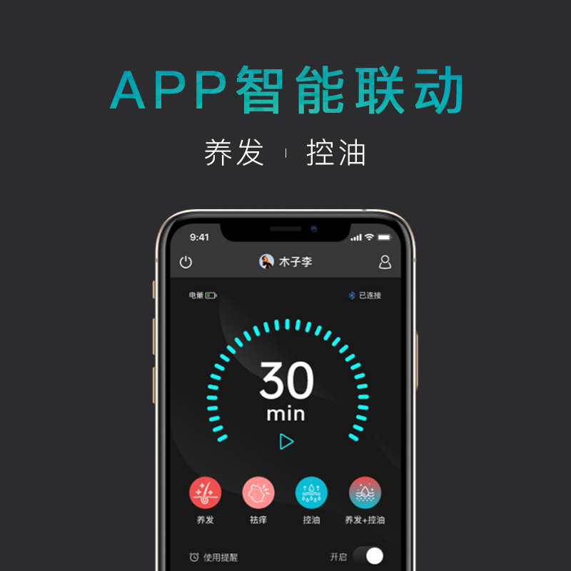 毛小满护发帽红光护理头发头皮养发健发,非医疗激光生发仪生发帽 - 图1