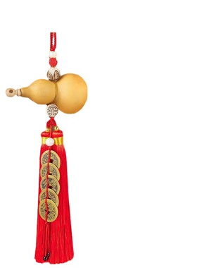 五帝钱门对门天然葫芦挂件龙头葫芦可开口木塞家居挂件厂家