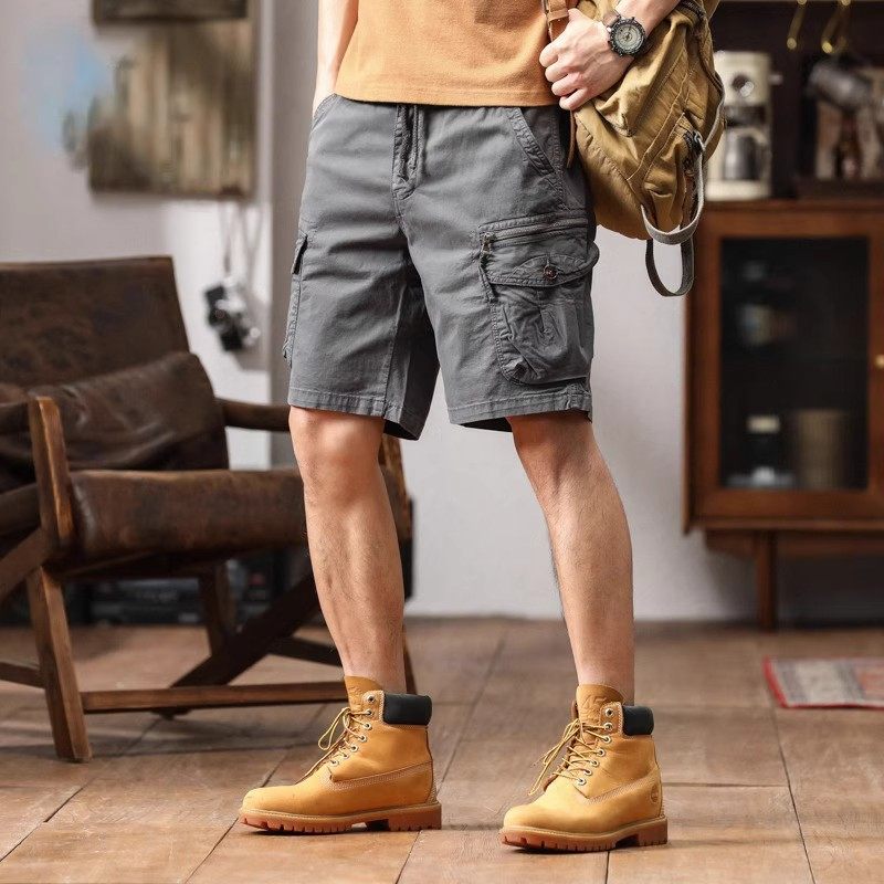日系机能风工装短裤男潮流百搭夏季宽松大码男装沙滩休闲五分裤子,淘宝优惠券,粉丝福利购,淘宝优惠卷