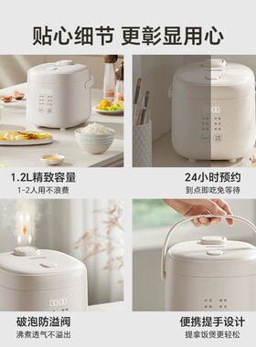 德国迷你电饭煲一人食多功能2026
