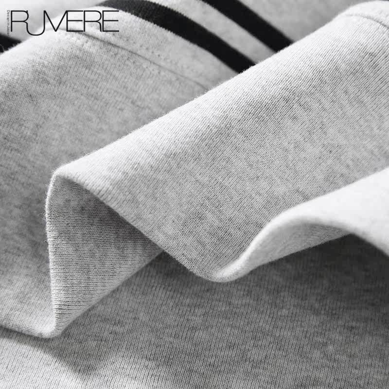 戎美【WT0325702】经典海魂衫时尚自在舒适 内抓绒条纹长袖卫衣,淘宝优惠券,粉丝福利购,淘宝优惠卷