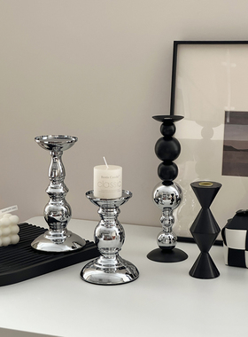烛台家居摆件装饰品轻奢