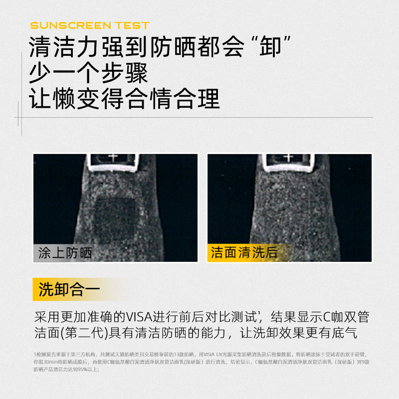 【直播专享】c咖白泥氨基酸洗面奶 c咖洁面