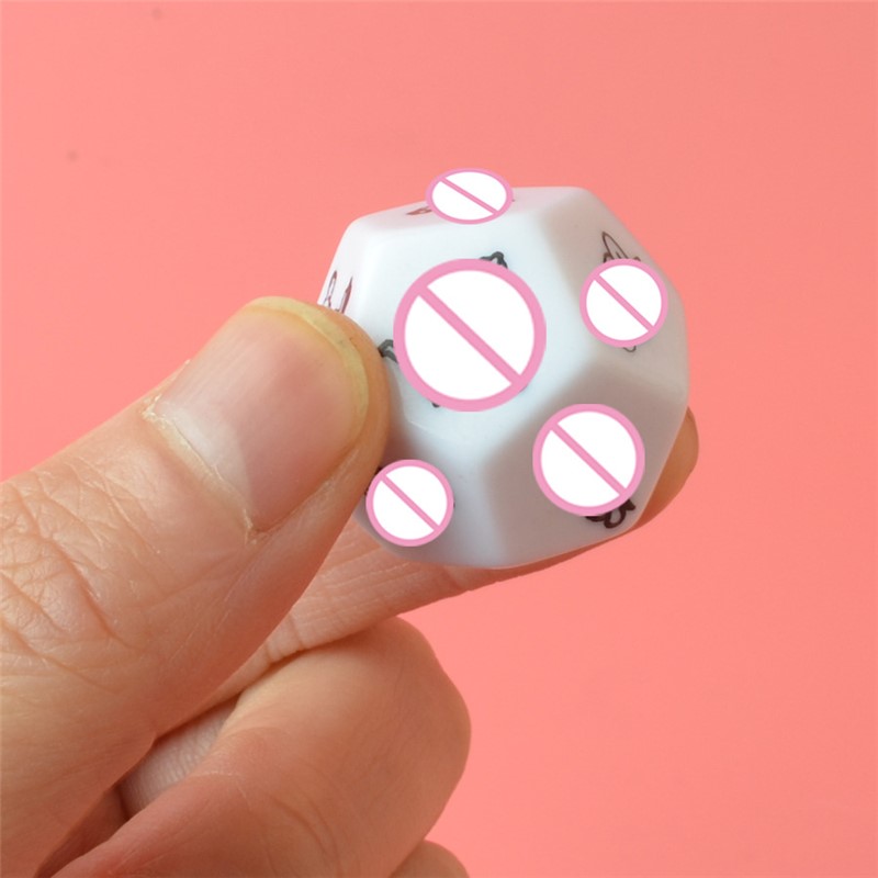 10mm Funny Gift Sex Dice Adult Games Couples Sex Products - 图0