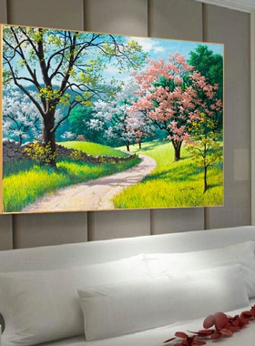 卧室床头装饰画现代简约挂画