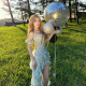 Dress ຄໍ ruffled ສະຫມໍ່າສະເຫມີ halter ຊັ້ນ