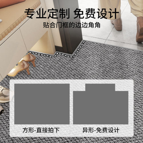 入户门地垫2026新款大门口门垫仿剑麻家用防滑脚垫可裁剪进门地毯 - 图3