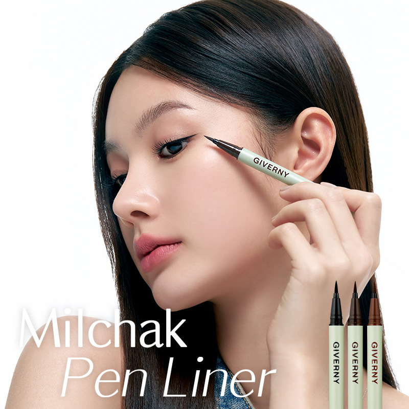 GIVERNY/姿泊兰伊空气感柔滑液体眼线笔女线条鲜明防水防汗不晕染