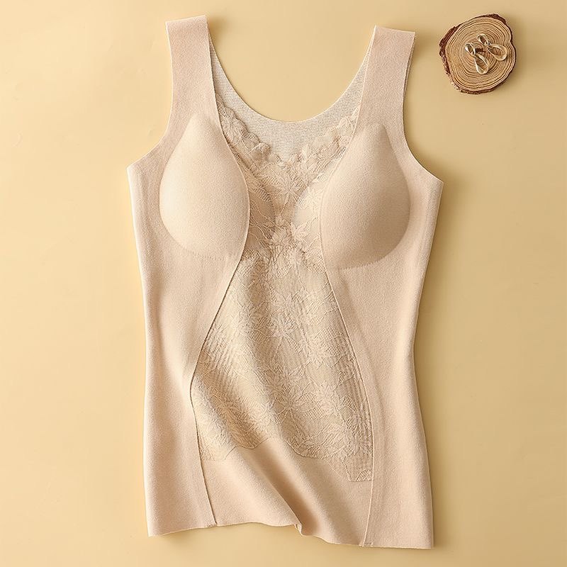 德绒保暖内衣加厚大码加绒内搭修身打底衫蕾丝无袖德绒美背背心女,淘宝优惠券,粉丝福利购,淘宝优惠卷