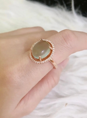 日韩风新款白水晶送礼佳品玉髓