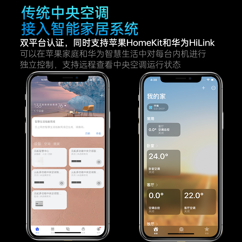 VRF中央空调控制器智能面板温控器网关苹果homekit适用华为hilink-图2