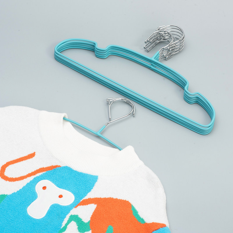 儿童防风衣架自动卡扣儿童衣架中童大童宝宝小衣架户外晾晒防掉,淘宝优惠券,粉丝福利购,淘宝优惠卷