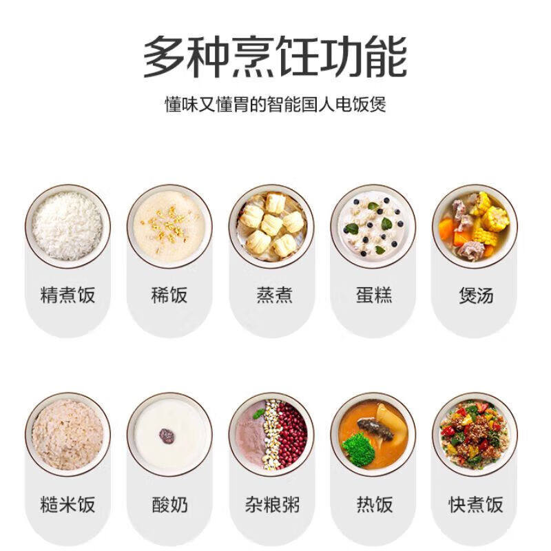 格力大松电饭煲3到4人家用多功能官方正品2024新款煮饭电饭锅2到3