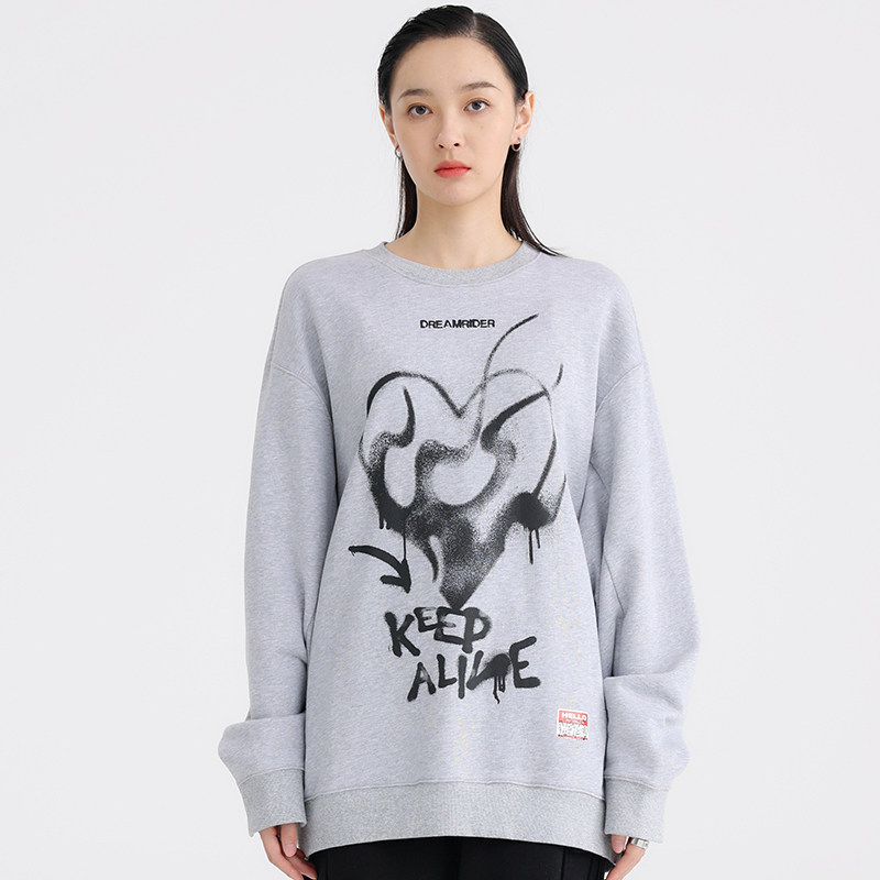 heartboon水墨火焰心nextdoor卫衣 heartboon卫衣