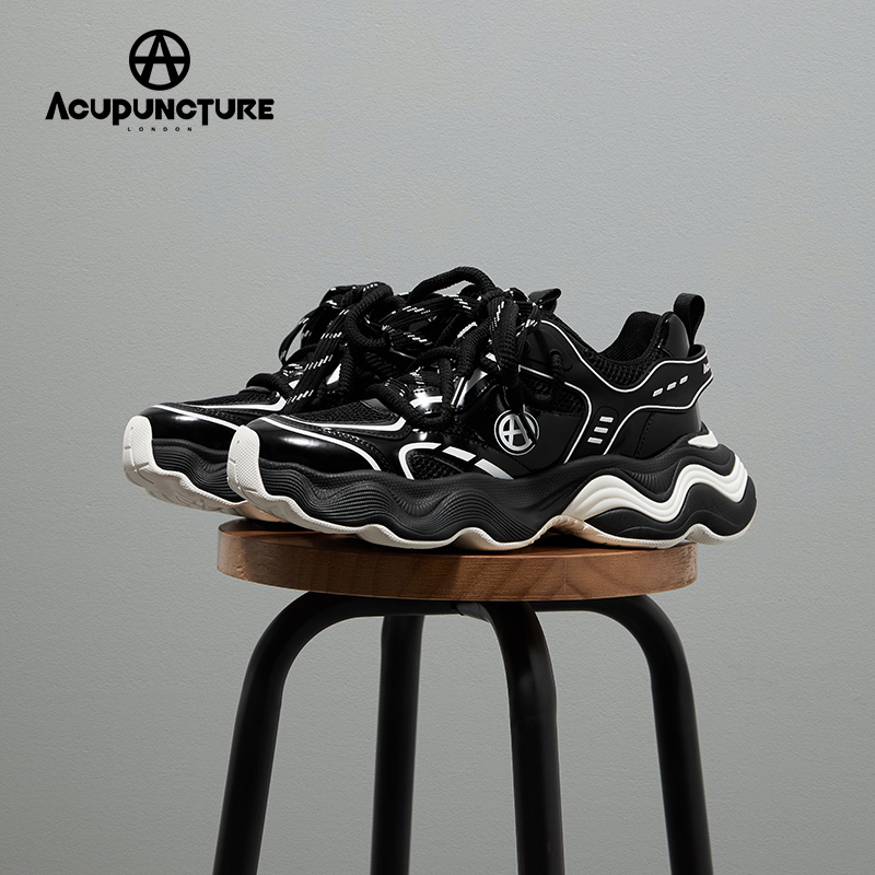 ACUPUNCTURE/爱克佩特圈A新款原创个性潮鞋运动老爹鞋厚底休闲男 - 图3