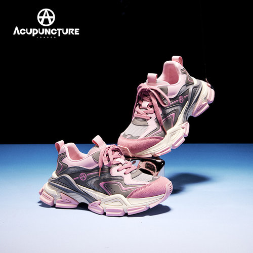 ACUPUNCTURE/爱克佩特圈A原创潮鞋时尚运动休闲老爹鞋女厚底新款 - 图1