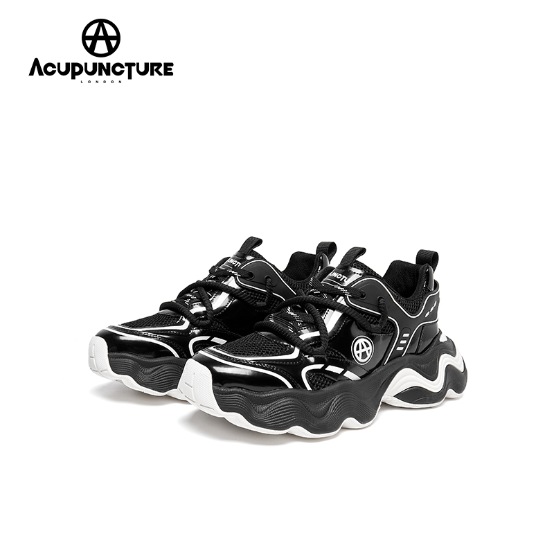 ACUPUNCTURE/爱克佩特圈A新款原创个性潮鞋运动老爹鞋厚底休闲男 - 图0