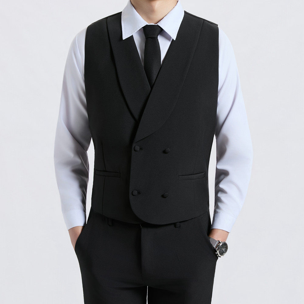 商务休闲纯色修身潮男马甲兄弟团马夹英伦复古春秋西装领背心坎肩,淘宝优惠券,粉丝福利购,淘宝优惠卷
