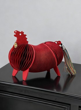 马年桌面摆件新年客厅装饰品入户玄关家居2026新款高级感小众创意