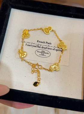 碎冰冰葫芦手链女款轻奢小众精致