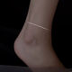 Simple and high-end stylish snake bone ankle chain