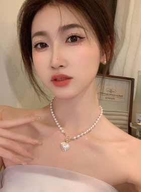 珍珠项链女轻奢小众设计高级感