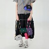 MYE contrasting color portable makeup and toiletry storage bag